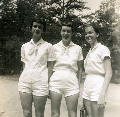 1956 Camp Ouachita with Susu Smith and Mary Helen McPeak